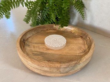 Selenietschaal bloem